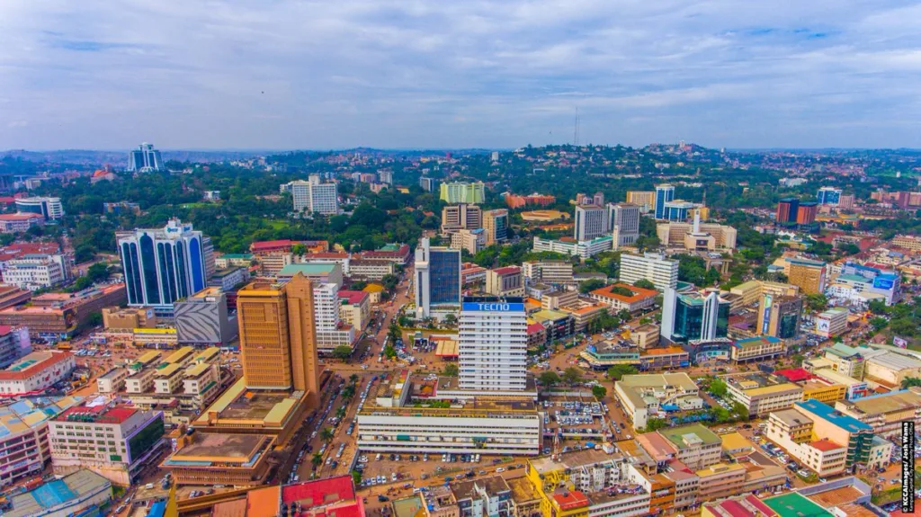 Nakasero from above